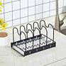 Single Layer Dish Drainer Rack Bowel Organizers Dishes Drying Shelf Folding