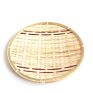 Size Handmade Woven Natural Bamboo Storage Basket Organizer Tray