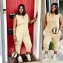 Sleeveless Casual Mono Mujer Solid Color Ankle Banded Suspender Women Jumpsuits Women Bodysuit Jumpsuit