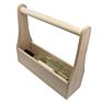 Slim Size Wooden Beer Bottle Carrier