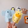 Small Baby Educational Toy Lovely Felt Jungle Animals Finger Puppets