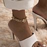 Small Butterfly Cuban Link Anklet 9Mm Iced Out Cuban Anklets Women Hip Hop Rapper Bling Foot Jewelry