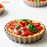 Small Food Grade Reusable 4 Inch Mini round Wave Edge Pie Dish Pan