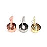 Small Smidgen Metal Stainless Steel Solid Scoop Hanging Brass Copper Rose Gold round Narrow Measuring Cups and Spoons