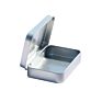 Small Square Metal Hinge Tea Packing Tin Box Tin Can with Lid