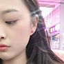 Small Stud Earrings for Women Sterling Silver 925 Jewellery Circle Crystals Natural Stone Earring