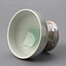Solhui Japanese Pearl Glazed Ceramic Dessert Bowl Tall Ice Cream Bowls