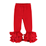 Solid Color Candy Colors Leggings Soft Cotton Girls Baby Icing Ruffle Pants Baby Clothes Pants