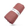 Solid Color Design Super Soft Lightweight Swaddle Multi Purpose Organic Bamboo Cotton Muslin for Baby