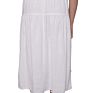 Solid Color V Neck Long Dress Pleated Maxi Elastic Waist Dresses Women Casual