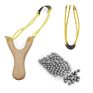Solid Wooden Slingshot Toys Hunting Slingshot for Catapult Game/Outdoor/Hunting for Kids/Children/Adult