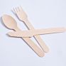 Spt Eco Friendly Spoons Wood Knife Fork Disposable Wooden Bamboo Cutlery Sets