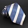 Standard Business Men's Tie Formal Striped Ties Dot Jacquard Wedding Necktie 8Cm Width Classic Neckwear Gravata 1200 Needles