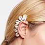 Statement Earrings African Beach Tribal Gift Women No Piercing Gold Plated Cowrie Shell Jewelry Ear Cuffs Earring