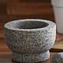 Stone Kitchenware Granite Mortar and Pestle Set