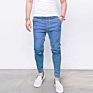 Straight Elastic Denim Pants Jeans Skinny Trousers Men Pants