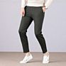 Straight Mens Pants Business Casual Men's Smart Casual Chino Cotton Trousers Pants Loose Fit