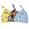 Stretchy Soft Top Knot Baby Beanie Hat
