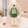 Stuff Peter Fluffy White Pink Cute Brown Stuffed Animal Plush Mascot Easter Lovely Rabbit Doll Soft Sleeping Bunny Toys