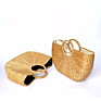 Style Hobo Beach Thailand Straw Rattan Bag
