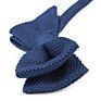 Style Men Women Soild Color Knit Bowtie Adjustable Double Deck Butterfly Bowties Designer Knitting Dress Knitted Bow Tie