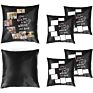 Sublimation Blank 4 Panel Pillow Case I Love You to the Moon and Back Panel Pillow Case
