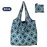 Sublimation Recycled Tote Ecobag 190T Foldable Shopping Bag Reusable Tote Nylon Waterproof Grocery Rip Stop Polyester Bag