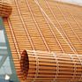 Sunc Wide Blade Bead Rope Bamboo Roller Blinds Curtains for Windows