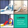 Super September Feiqitoy Live Plastic Kid Slide Swing