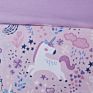 Super Soft Disperse Print Unicorn Printed Kids Microfiber Comforter Set