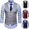 Supply Black Slim Vest Body Suit Waistcoats Men for Men