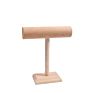 T-Shaped Bracelet Display Stand Vertical Large Capacity Jewelry Display Rack Solid Wood Jewelry Display Stand