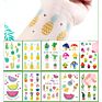 Temporary Animals Henna Eagle Costom Wedding Face Birds Tattoo Stickers Paper Waterproof Art Body Sticker for Kids