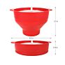 The Original Collaps Silicone Popcorn Microwave Opcorn Maker Popper Bowl with Handle