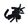 Theme Park Black Spider Hairband Plush Headband for Halloween