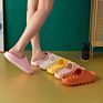 Thick Bottom Hollow Bath Slippers Indoor and Outdoor Soft Sole Drainage Quick Drying Slippers