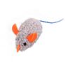 Three Colour Funny Mouse With Mint Plush Polka Dots Cat Toys