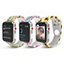 Tie Dyeing Designers Watches Men Wrist Sublimation Silicone Watch Bands for Apple Iwatch 6 Rubber Watch Straps