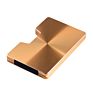 Titanium Business Card Holder & Money Clip Rfid Blocking Minimalist Metal Card Wallet