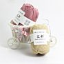 Tkba-8D002 Imitation Kraft Paper Yarn Recycle Paper Yarn Colorful Christmas Raffia Paper Hand Knitting for Hat Bag