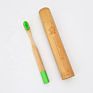 Toothbrush + Case Kids Bamboo Toothbrush Travel Kit with Customized Logo