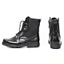 Top Leather and Oxford Upper Black Army High Jungle Boot