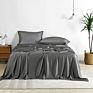 Top Soft and Silky anti Bacterial Organic Oeko-Tex 100 Bamboo Bed Sheets Set and Bamboo Duvet Cover