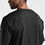 Top Twice Inspection Muscle Fit Men T Shirt Side Open Slit 100 Polyester T Shirts Sport Pique Tee