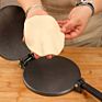Tortilla Press Pure Cast Iron Automatic Ergonomic Handle Cast Iron Tortilla Press