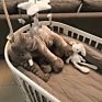 Toy Elephant Plush Toy 30Cm Giant Animals Pillow Unstuffed Plush Elephant Skin Fabric Baby Children Gift