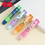 Tpr Click Action Pen Pattern Eraser Rubber for Kid Student