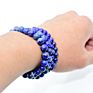 Trade Insurance High Grade 4/6/8/10/12Mm Natural Lapis Lazuli Bracelet