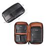 Travel Cigar Case Genuine Leather Cigar Pouch Box for 5-6 Cigars