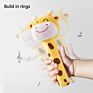 Tumama Baby Hand Training Stacking Toy Plush Stuffed Giraffe Stacking Tower Baby Soft Toys for Kids Education
